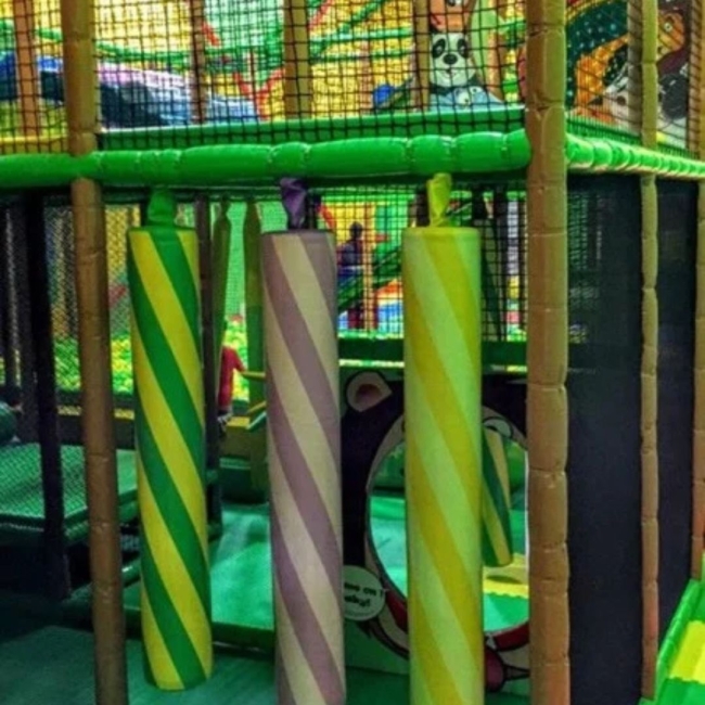 Jungle Land, spread across four levels, is one of the biggest and most popular indoor playgrounds in Toronto.