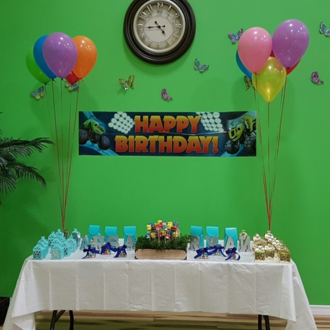 Kids Birthday party in Vaughan, Ontario at Jungle Land indoor playground