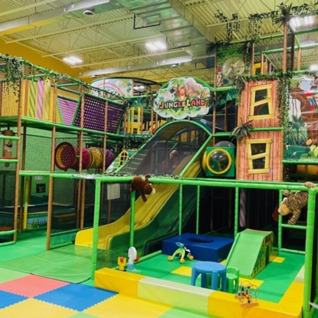 Jungle Land indoor playground in Concord, ON